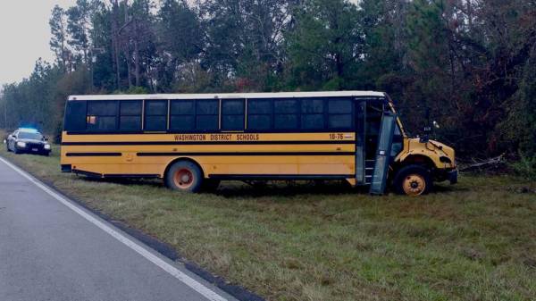 Motor vehicle Accident in Washing ton County Invovling a School Bus