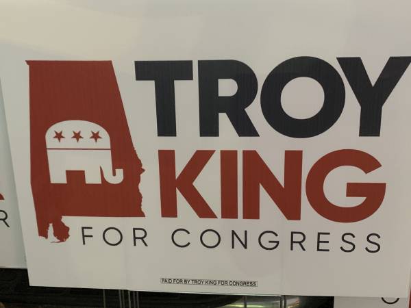 Congressional Candidate Troy King In Dothan