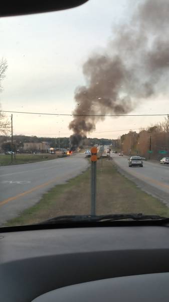 6:08 PM  Car Fire In Ozark