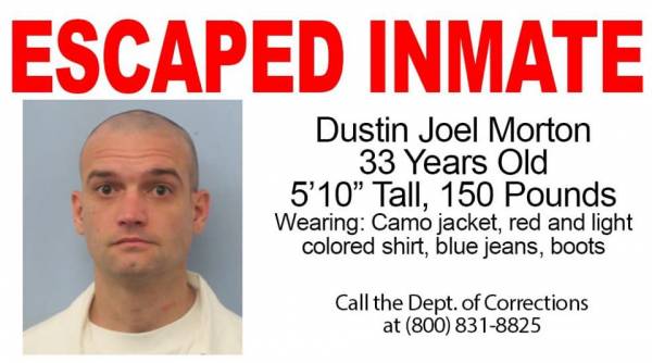 ADOC searching for escaped Coffee County inmate