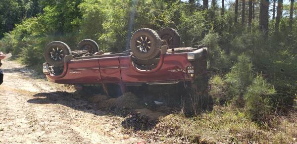 1:50 PM.. Vehicle Flips in the 400 block of Singletary Road