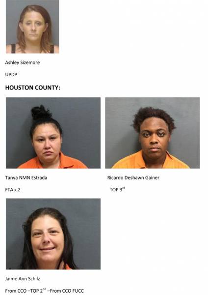 Houston County Mugshots