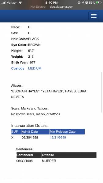 Please help spread Ebra Hayes’s Story