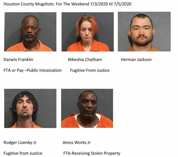 Update 12:13 Dothan Police Mugshots Houston County Mugshots for Weekend7/3/2020 til 7/5/2020