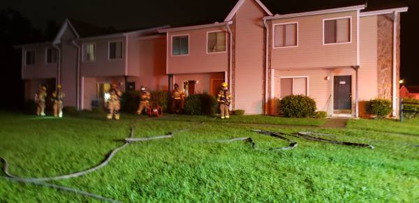 7:46 PM   Structure Fire Reported At Tanglewood Apartments