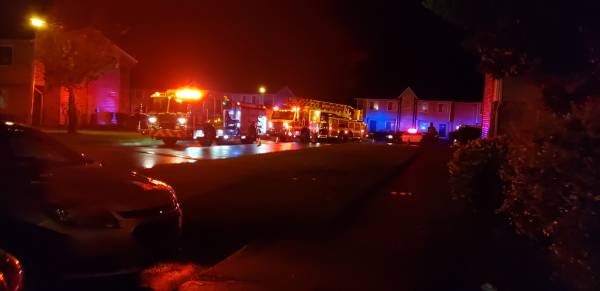 7:46 PM   Structure Fire Reported At Tanglewood Apartments