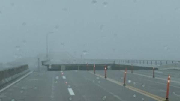Hurricane Sally leaves section of Three Mile Bridge missing