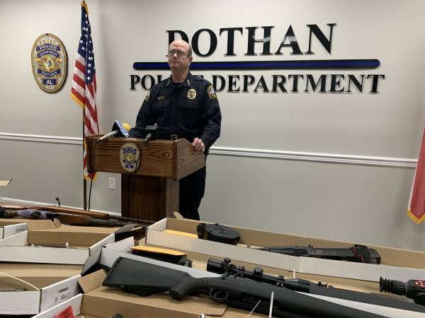 UPDATE with Video:  OPERATION CLEAN SWEEP By Dothan Police 103 Cases Made 31 Firearms Seized