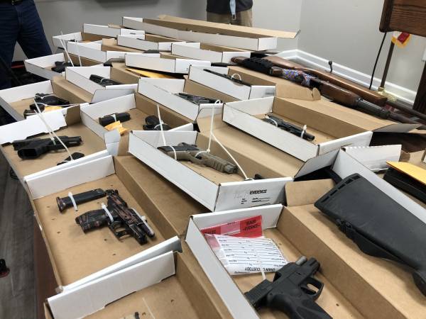 UPDATE with Video:  OPERATION CLEAN SWEEP By Dothan Police 103 Cases Made 31 Firearms Seized