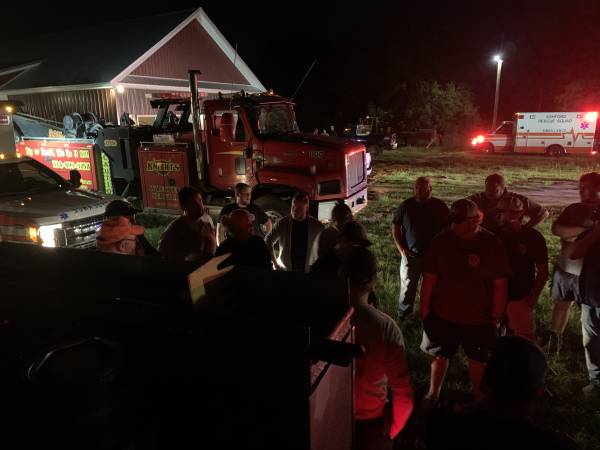 UPDATED at 12:42 AM.... 6:38 PM.. Farming Accident with Entrapment on Bruner Pond Road