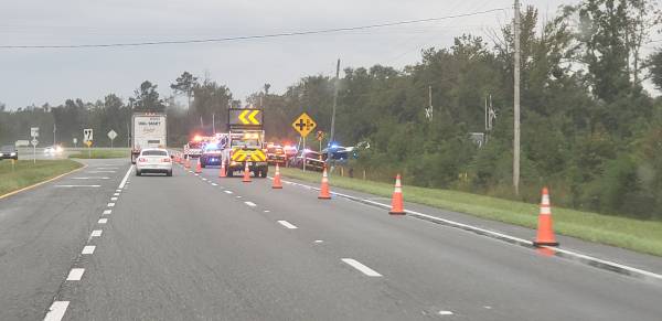 UPDATED @ 3:45 PM. With scene photos:   Major Vehicle Crash on US 231 S.