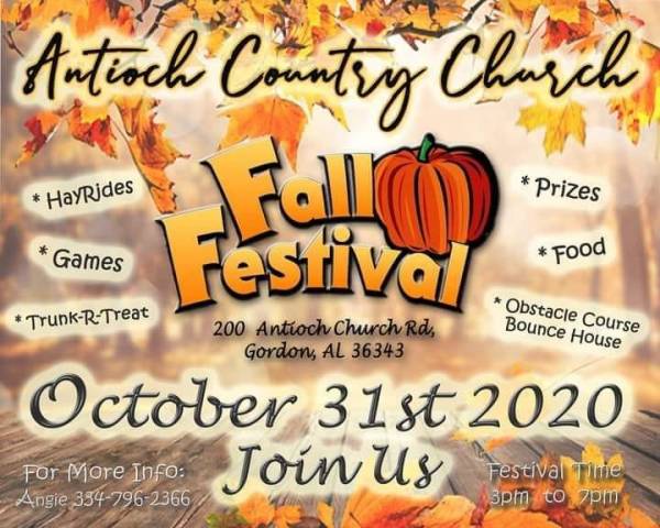 Antioch Country Church Fall Festival