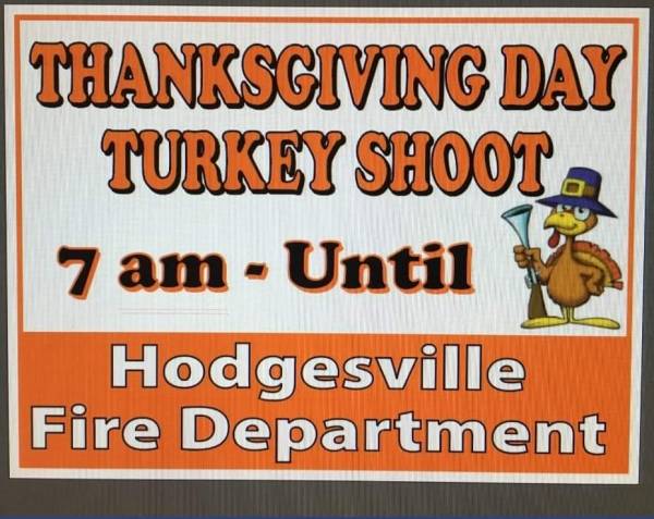 Hodgesville Volunteer Fire Department Annual turkey shoot