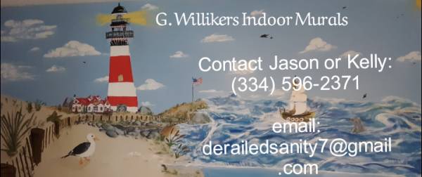 Local Muralists Looking To Serve YOU! G. Willikers Indoor Murals