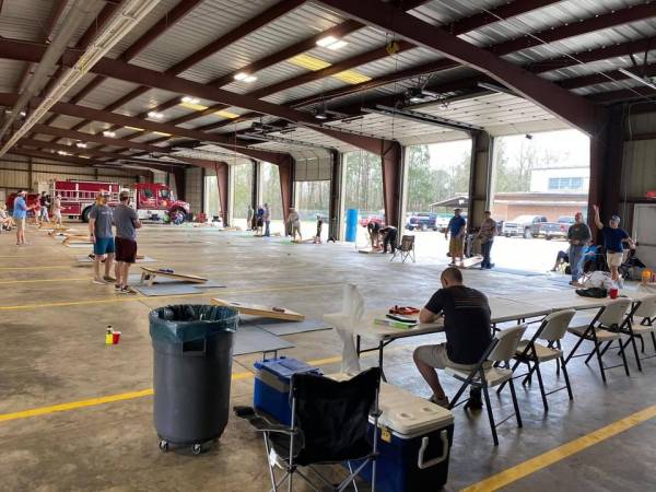 Cornhole Tournament At Slocomb Fire Rescue Today