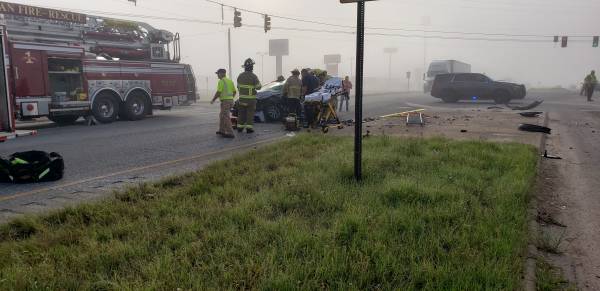 7:25 AM... Critical Motor Vehicle Accident at US 231 and Hwy 605