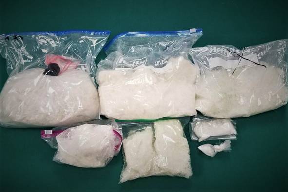 INVESTIGATORS SEIZE MORE THAN SIX POUNDS OF METH