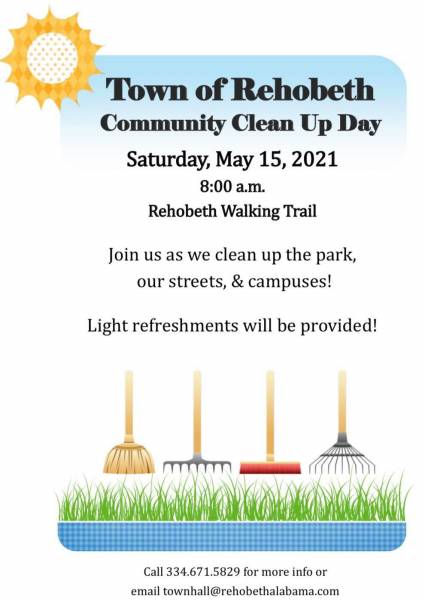 Town of Rehobeth Community Clean Up Day