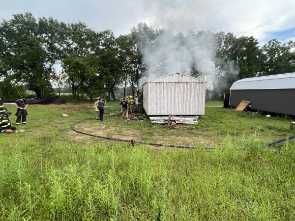 Structure Fire In Geneva County