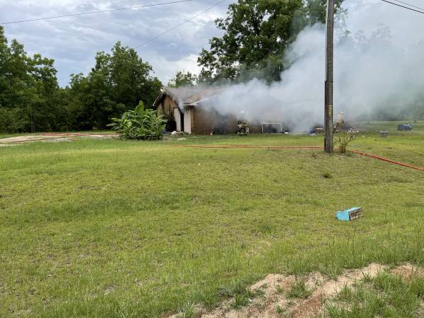 6:02 PM  Major Structure Fire On Lucy Grade Road