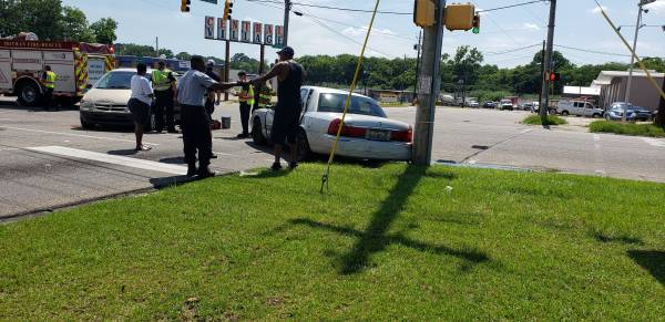 2:40 PM... Motor Vehicle Accident at South Alice and Lafayette