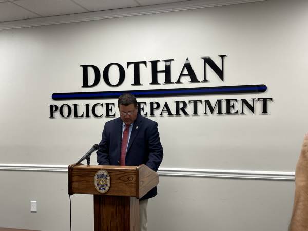 Dothan Police Chief Will Benny Press Conference