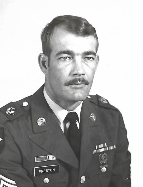 Harold Douglas “Doug” Preston, Command Sergeant Major, U.S. Army, Retired