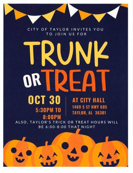 Taylor Trunk or Treat