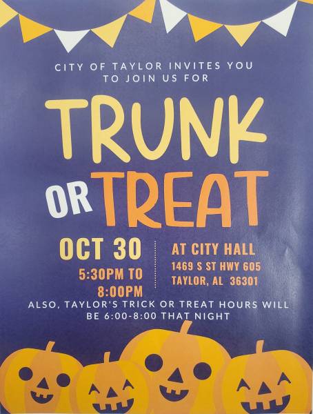 Taylor Trunk or Treat