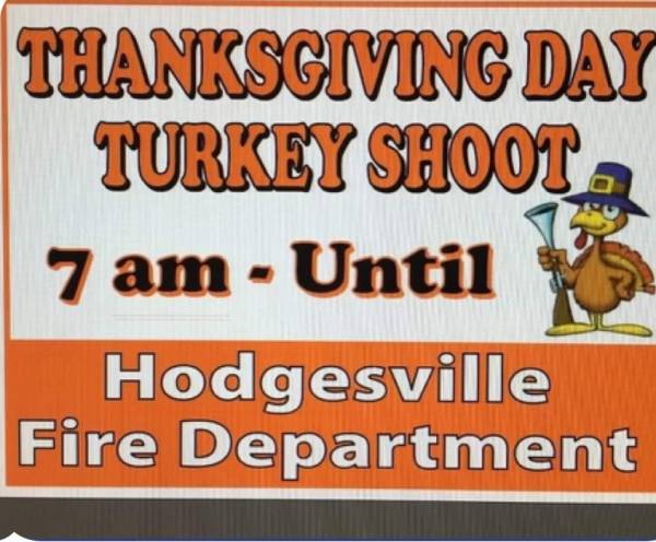 Hodgesville Volunteer Fire Annual Turkey Shoot
