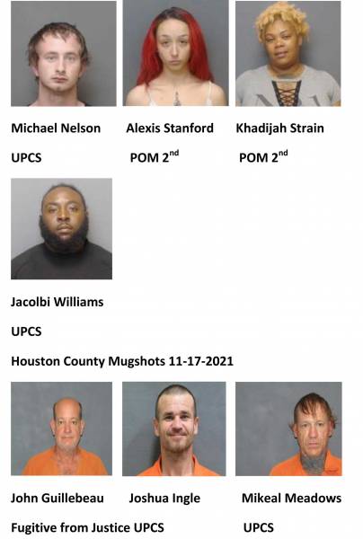 Dothan City/Houston County Mugshots 11-17-2021