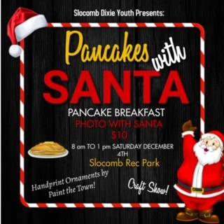 Pancake with Santa