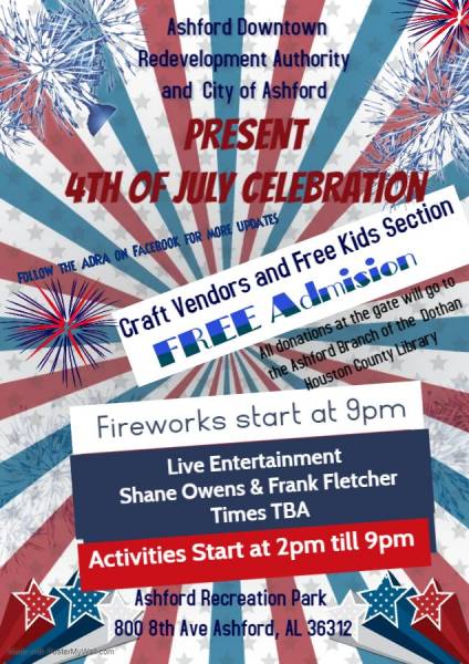 Ashford’s 4th of July Celebration