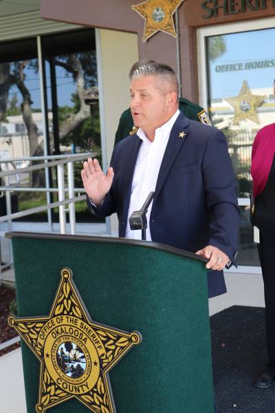 Okaloosa County Sheriff Speaks on Officer Involved Shooting