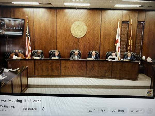 10:02 AM  Dothan Commission Meeting