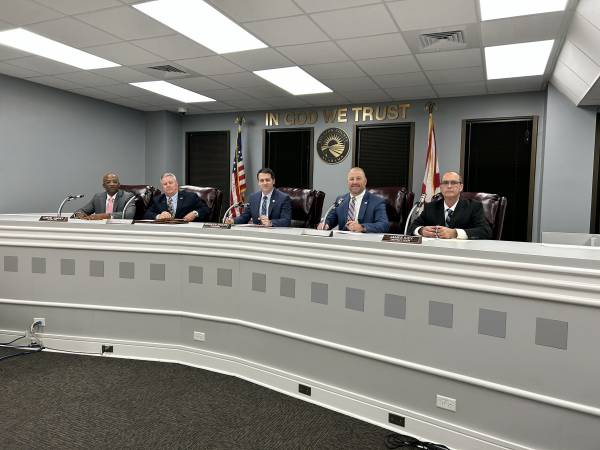 The First Houston County Commission Meeting