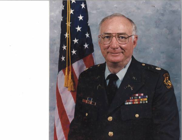 Retired United States Army Major Harry E. Potts of Ozark