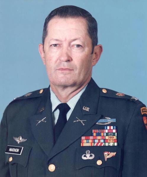 Donald James Marnon, Colonel (U.S. Army, Retired)