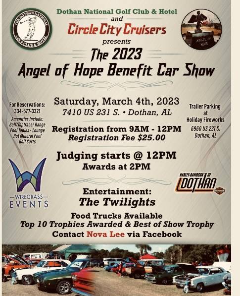 The 2023 Angel Of Hope Benefit Car Show
