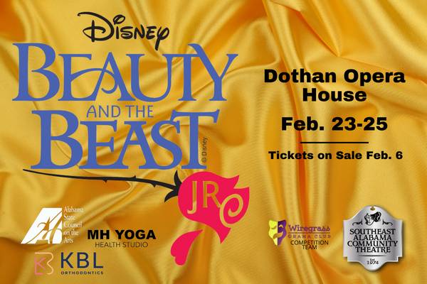 Beauty and the Beast Jr. at the Dothan Opera House