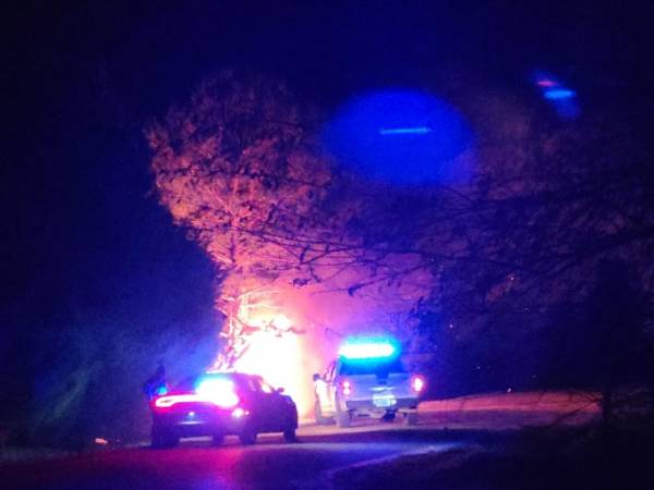 UPDATED @ 10:05 PM With Pictures.  9:30 PM   Pursuit - Geneva County - One Vehicle Accident - Patient Flown From Scene