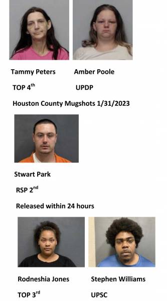Dothan City /Houston County Mugshots 1/31/2023