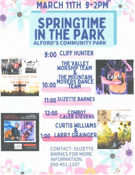 Springtime activities and events!