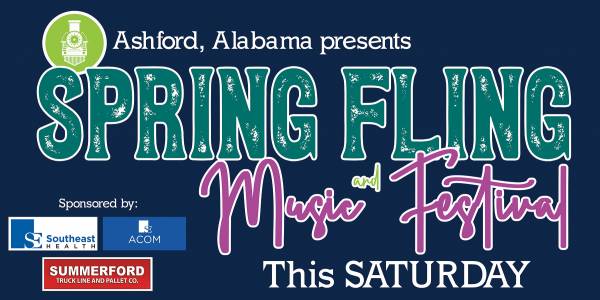 Ashford’s 6th Annual Spring Fling and Music Festival THIS SATURDAY