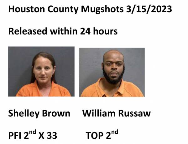 Dothan City/Houston County Mugshots 3/13/2023