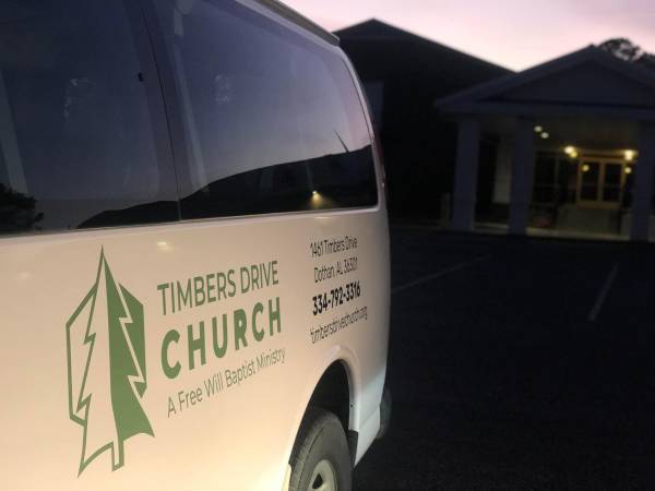 Van Stolen from Timbers Drive Church - Dothan