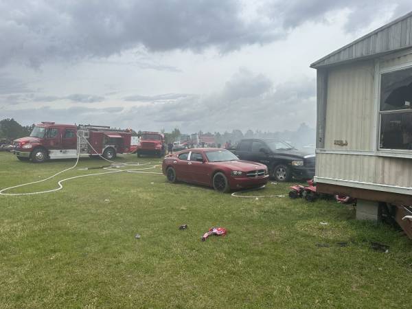 Updated with Scene Photos-Structure Fire in Geneva County