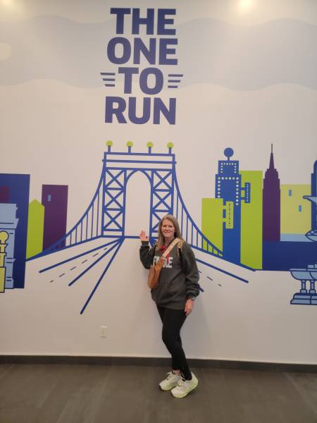 Local Woman Runs for Others in New York