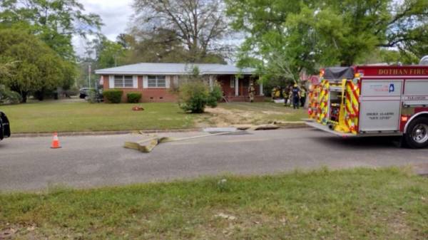 Quick knock Down of Afternoon Structure Fire in Dothan