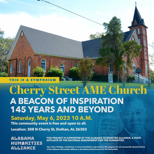 A Beacon of inspiration: Weekend symposium to explore legacy of Cherry Street AME, Dothan’s oldest church